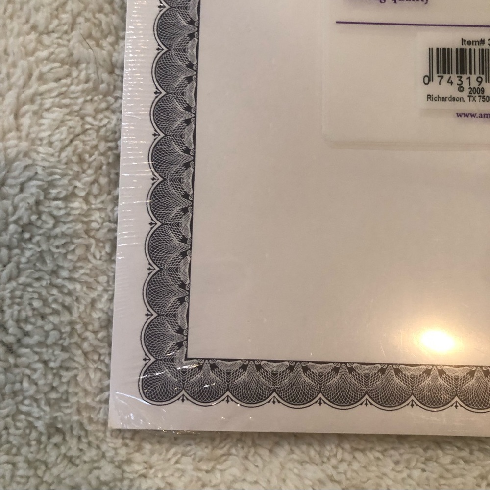 Unopened Package of Designer Paper - Picture 2 of 3